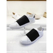 세레스 남성 밴드 투톤 심플 슬립온 스니커즈(3cm) CRM19003