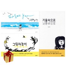 비룡소의 그림동화 시리즈 이수지 작가 3권 파도야놀자 거울속으로 그림자놀이