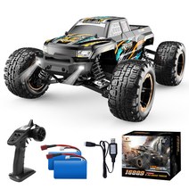 DEERC 1:16 4륜구동 하이스피드 몬스터트럭 RC카 16889 최대 조종거리 80m