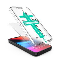 스페이스쉴드 아이폰 13 12 호환 미니 프로 프로맥스 패스트핏 강화유리 글라스 1매 + 가이드툴 1개 세트