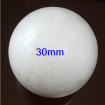 오피스안 스치로폼공 우드락볼30mm 우드락공 스티로폼공30mm 18개 봉 스치로폼구