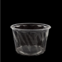 테이크아웃 투명 빙수 스크류 회오리 750cc 중 포장 용기 50개 1000개 뚜껑별도, 스크류용기 중(750cc_50개)