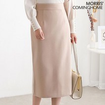 모리스커밍홈 심플 울 H라인 롱 스커트 M2212SK120D