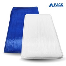 에이팩 캠핑 텐트 그라운드시트 방수포 고급지, 10m x 10m, 블루