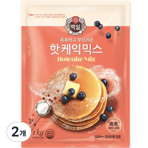 CJ백설 핫케익믹스, 1kg, 2개