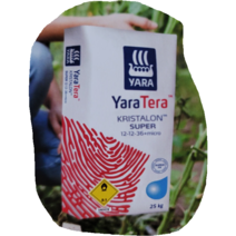 썬킴글로벌-야라 Yara 크리스탈론 슈퍼FK ( 25kg ) 폴리인산 사용 -유럽산 엽면시비 관주 양액비료, 크리스탈론 -슈퍼 레드12+12+36++미량요소