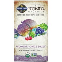 Garden of Life MyKind Organics Womens Once Daily 30 Vegan Tablets