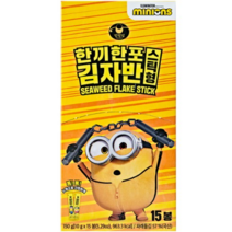 만전김 미니언즈 한끼한포 스틱 김자반, 150g, 4개