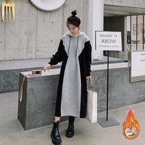 위위브렌 여성 빅사이즈 겨울원피스