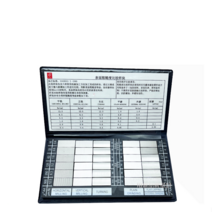 표면 모델 세트 거칠기 측정기 대비 세트 밀링 엔드, 노트북 - 평면 밀링