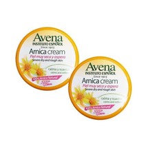 Avena Instituto Español 아르니카 크림 심한 건조하고 거친 피부 진정 및 부드러움 100% 천연 아르니카 각 6.8 FL 온스 2팩 2병