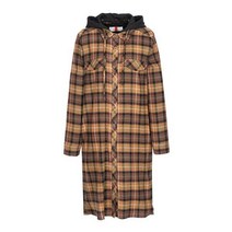 [베스띠벨리] 괴정 21F/W 체크 후드 롱 셔츠 BDB2429MUP