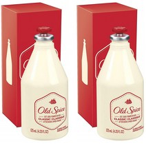 Old Spice 올드 스파이스 애프터 쉐이브 125ml 2팩 Classic Scent After Shave 4.25 Fl Oz, 1set