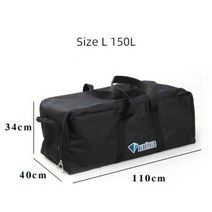 초대형 방수 수납 여행 가방 캠핑 텐트 침낭 백팩, 블랙 라지 150리터 사이즈 엑스트라 롱