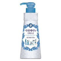 무궁화 샤워때비누 사해소금, 2개, 500ml