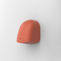 핸드드라이어 핸드드라이기 화장실 벽걸이 드라이어 자동 핸드 드라이어 화장실 냉온 고속 센서 저전력, 03 Orange_01 US