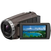 소니 핸디캠 HDR-CX680 캠코더 30배 광학 내부의 기억 64GB 하얀색 HDR-CX680, 본체 + 브라운