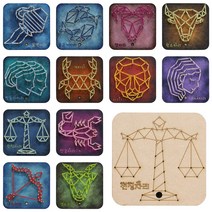 아기자기우드 별자리 스트링아트 12종 (12cm) 팬시우드 DIY, 10. 전갈자리(D) -A57-0056(실 미포함)