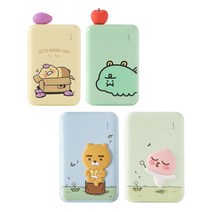 카카오프렌즈 고속충전 10 000mAh 보조배터리 라이언 어피치 춘식이 죠르디, 데일리 어피치