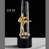 크리스탈 트로피 맞춤형 수지 피규어 조각 농구 배드민턴 러닝 테니스 골프 상, 6.Taekwondo award