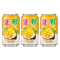 해태음료 코코팜 망고코넛 340ml x 48개 캔