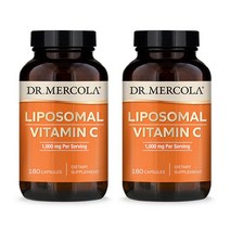 닥터머콜라 리포솜 비타민 C 1000mg 캡슐 글루텐 프리, 180개입, 2개