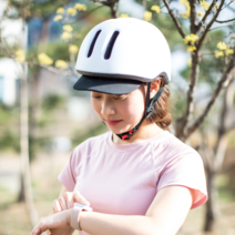 초경량 전동킥보드 어반 헬멧 전기자전거 라이딩 안전모 인라인 스케이트보드 퀵보드 보호장비, 화이트