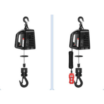 미니호이스트 전동 윈치 크레인 전기 도르레 리프트, 무선리모콘 거리60m 300kg 11.8m