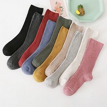 [ClDS-212]여자 컬러풀 운동화 양말 골지 디자인 중목 삭스, 인디고블루