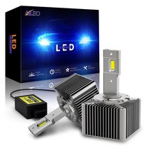 헤드 해드 라이트 AILEO-미니 1:1 Canbus 6500K 콜드 화이트 D1S 자동차 전구 조명 LED 키트, 한개옵션1, 03 D4S D4R