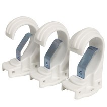 라이프 커튼브라켓(화이트35mm) K349 커튼걸이 커튼봉, 1개