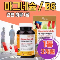 비타민B6 마그네슘 근육기능 신경 흡수율 눈떨림 영양제 손발 저림 입떨림 다리 저림 키즈 눈아래떨림 추천 주부 안면근육떨림 눈가떨림 마그네슘부족 왼쪽눈떨림 어르신 선물용