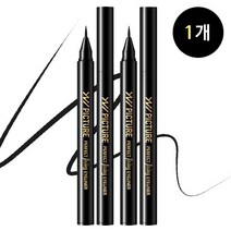 유니픽쳐 타투 꼼꼼 스키니 아이라이너, 블랙, 1개