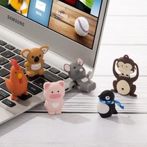 12간지 동물 캐릭터 USB 메모리 특이한 유에스비 휴대용 외장하드 특별한 생일선물, 03_64GB, 15_펭귄