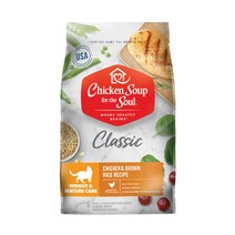 치킨수프 클래식 웨이트 머츄어케어 캣 닭고기와 현미 2 04kg 1개, 2.04kg