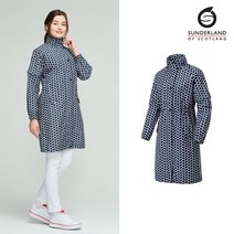 선덜랜드 선덜랜드 여성 사슬프린트 비옷 - 16152RC62, 네이비