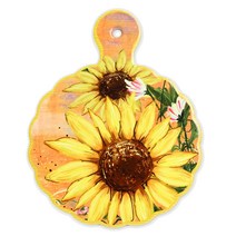 데코하우스 도자기 냄비받침대, 로맨틱코디냄비받침_해바라기