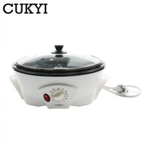 커피 로스팅기 로스터 CUKYI-가정용 커피 콩 로스팅 전기 로스터 220V 붙지 않는 코팅 베이킹 도구 곡, 03 UK_02 220V