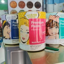 팬톤페인트 친환경 방문용 가구용 벽지용 베란다용 4L, 무광, 내부(벽지/내부벽면), 화이트