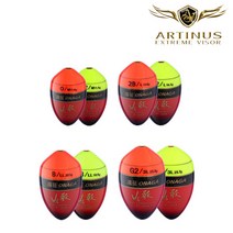 아티누스 P-304 박가찌 긴꼬리 벵에돔 전용 올라운드형 제주도 찌, P-304(오렌지), 3L사이즈, B호