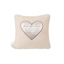 Pavilion Gift Company Love You Nana 16인치 소프트 로얄 푸시 베개 크림