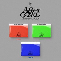아이브 (IVE) - 싱글3집 After Like (PHOTO BOOK VER.) 포토북, 한정반 ver3(블루 ) 서클카드 폴더포스터
