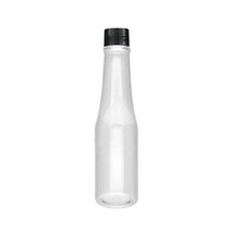 PET-더치슬림병200ml(1개입) 페트병 투명용기 플라스틱병, 블랙