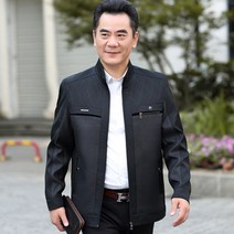 50-60대 남성 중년 자켓 춘추용 데일리 집업 점퍼 아빠옷 빅사이즈 SFW