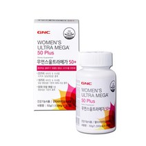 [건강식품] GNC 우먼스울트라메가골드 50플러스 93g x 1개(470027), 93g x 1개