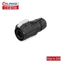 Cnlinko LP16 IP67 방수 2 3 4 5 7 8pin 케이블 와이어 플러그 소켓 솔라 용 전기 연결 전원 커넥터 469461, 18 LP-16 8pin plug