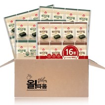 올따옴) 사조해표 더고소한 도시락김 파래김48봉+재래김16봉, 1개