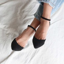 여성 스웨이드 발목 끈구두 정장 오피스룩 코디 패션 888EA