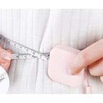 소형 사이즈 피팅 줄자 3개 측정 부드러운 수선 허벅지 공구 허리 양장 둘레 재기 소프트 측정기기 가슴둘레 인체 가정용 휴대용, 랜덤발송