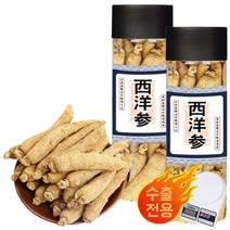 소율 야생 원물 서양삼 한방재료, 2병, 50g